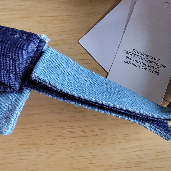 NWT Blue and Silver Embellished Women's Cap - Picture 4 of 4